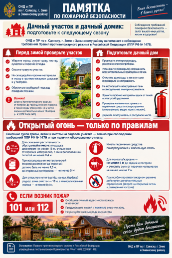 ДАЧНЫЙ СЕЗОН: ПОДГОТОВЬТЕ УЧАСТОК К БЕЗОПАСНОМУ ОТДЫХУ!